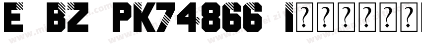 E BZ PK74866 Identity H字体转换